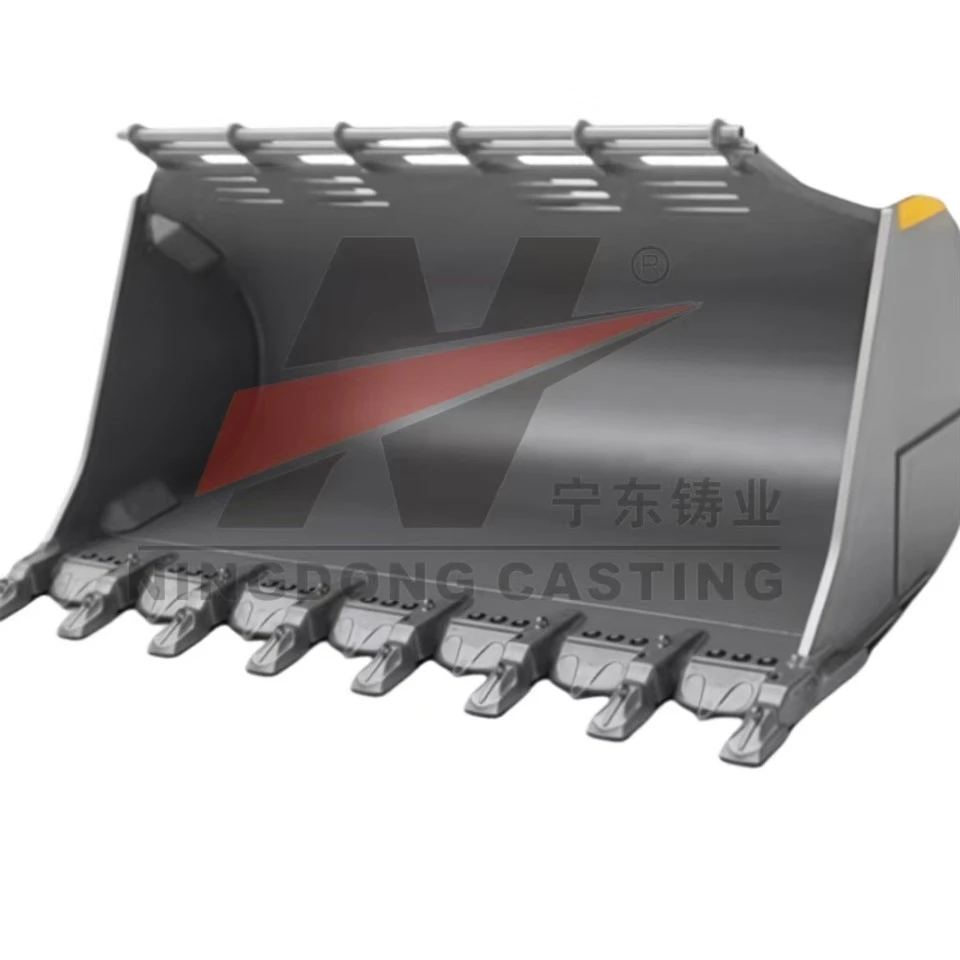 Dyletswydd trwm Gwisgwch Bwcedi Roc Volvo Gwrthiannol Ar Gyfer Mwyngloddio a Llwythwr Chwrri L350H