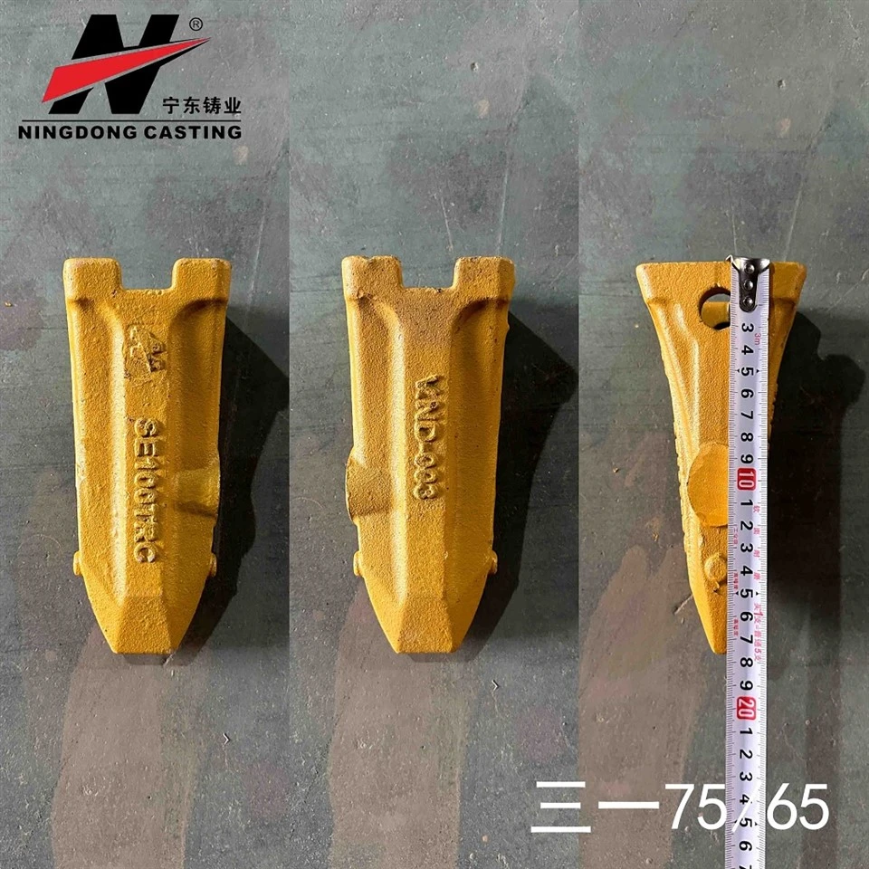 SE100TRC Sany Rock Chisel Bucket Tip For Excavator SY75-100